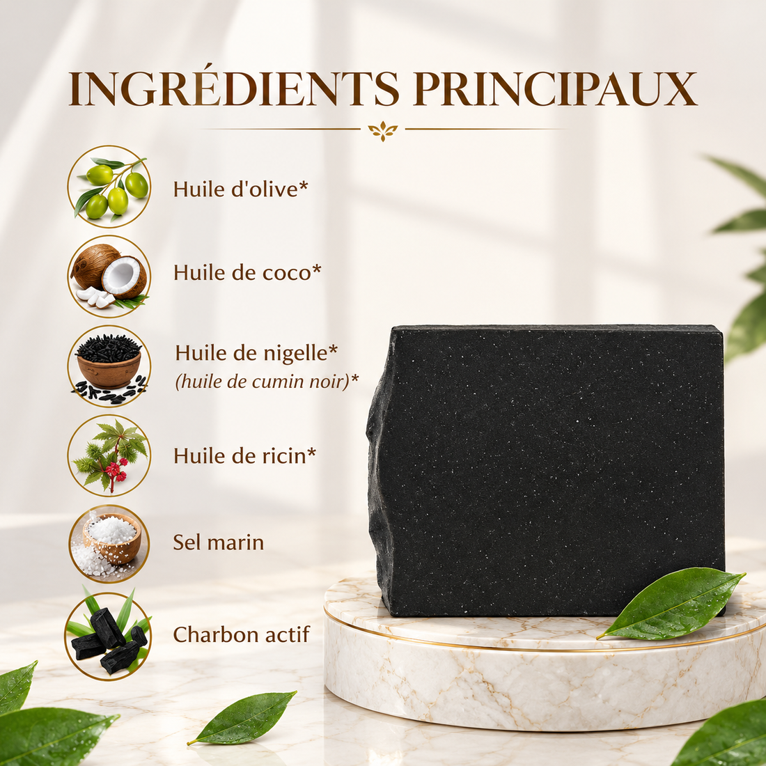 Savon Bio à l’Huile de Nigelle : Purifiant et Naturel