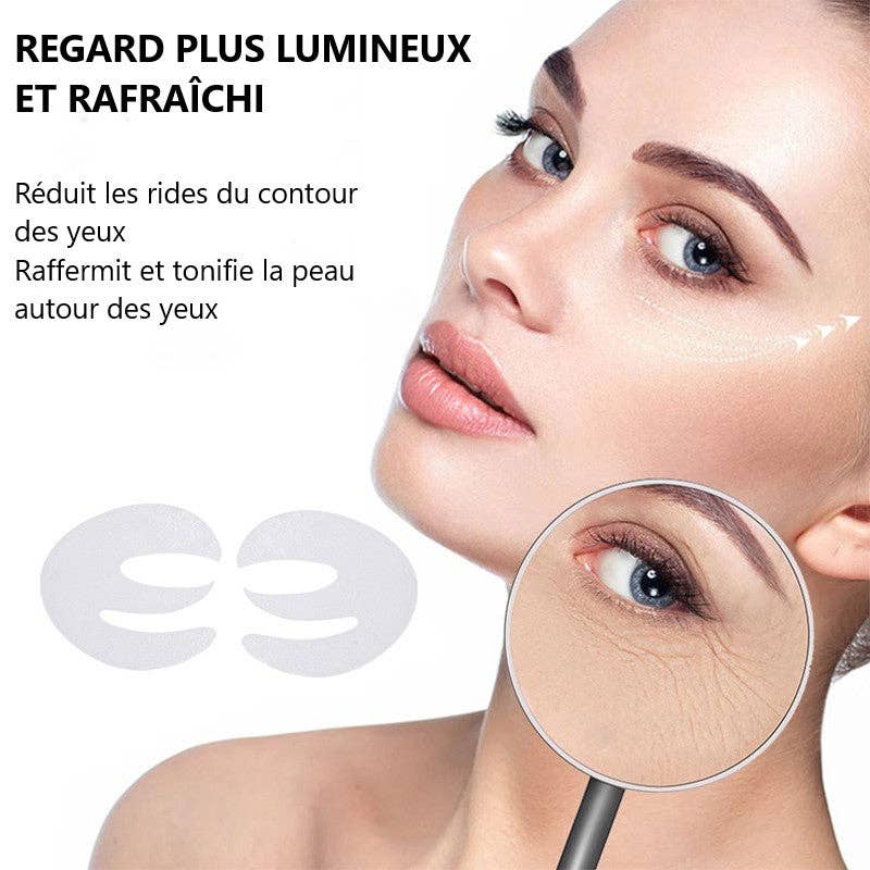 Patchs hydrogel pour les yeux au collagène