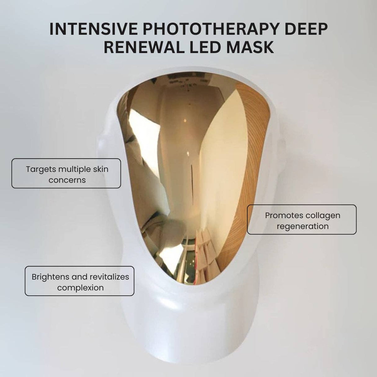 Masque LED visage et cou Deep Renewal